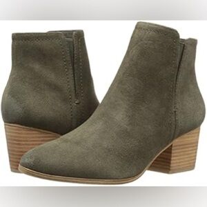 ALDO Women's Larissi Ankle Booties, Khaki, Suede, US10